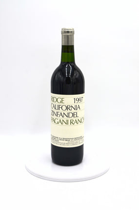 1997 Ridge Vineyards Zinfandel, Pagani Ranch, Sonoma Valley