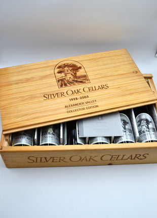 1998-2003 Silver Oak Cabernet Sauvignon, Alexander Valley [Collector's Edition Vertical of 6 btls] (1998, 1999, 2000, 2001, 2002, 2003)
