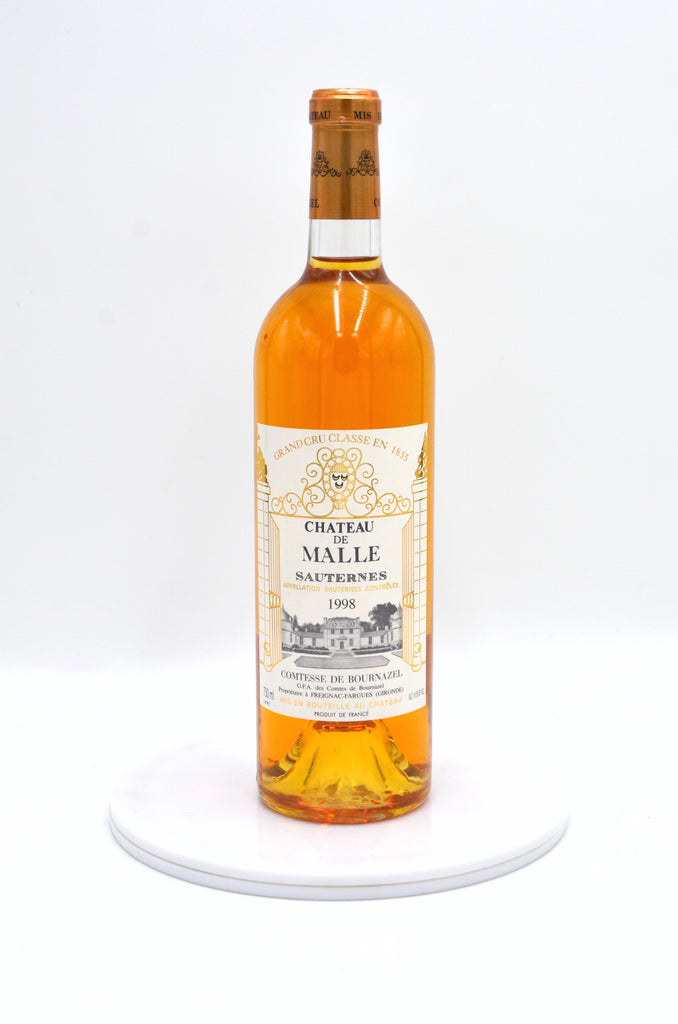 1998 Château de Malle, Sauternes – Wine Consigners Inc.