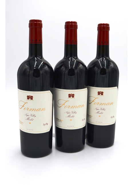 1998 Forman Merlot, Napa Valley