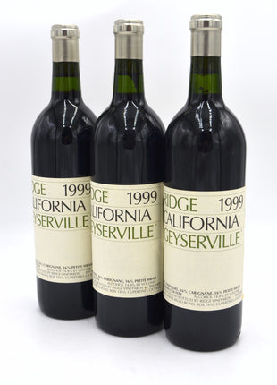 1999 Ridge Vineyards Red, Geyserville, Sonoma County