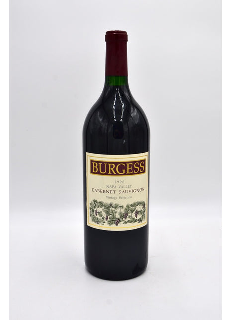 1996 Burgess Cabernet Sauvignon, Vintage Selection, Napa Valley (magnum)