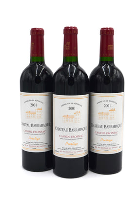 2001 Château Barrabaque, Cuvee Prestige, Canon-Fronsac