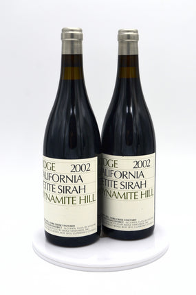 2002 Ridge Vineyards Petite Sirah, Dynamite Hill, York Creek Vineyard, Spring Mountain District, Napa Valley