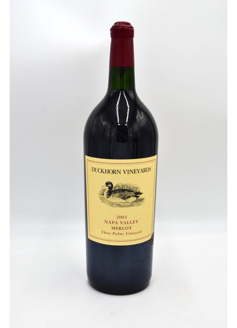 2003 Duckhorn Vineyards Merlot, Three Palms Vineyard, Napa Valley (magnum)