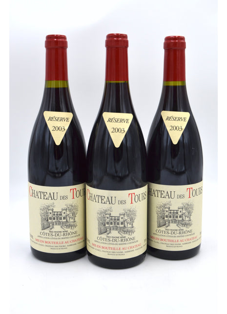 2003 Rayas Chateau des Tours Côtes-du-Rhône Rouge Reserve