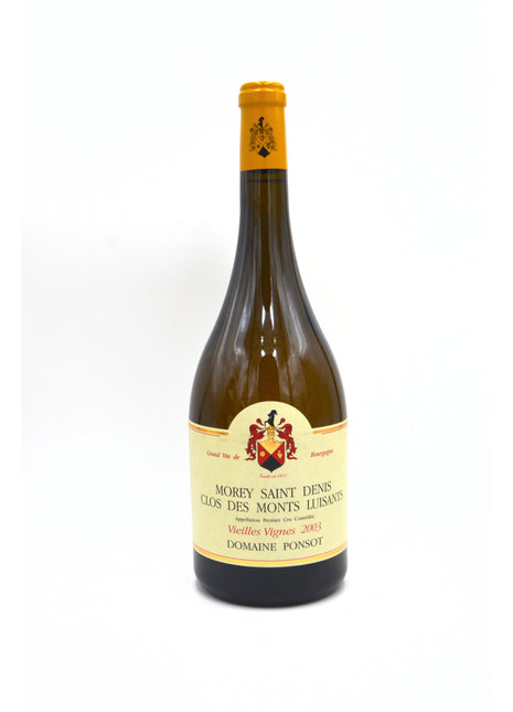 2003 Domaine Ponsot Morey Saint Denis Blanc, Clos des Monts Luisants, Vieilles Vignes, Premier Cru (magnum)