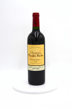 2004 Chateau Moulin Riche, St. Julien [Ch. Leoville Poyferré's 2nd]