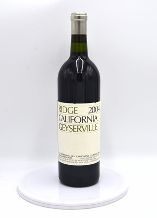 2004 Ridge Vineyards Red, Geyserville, Sonoma County