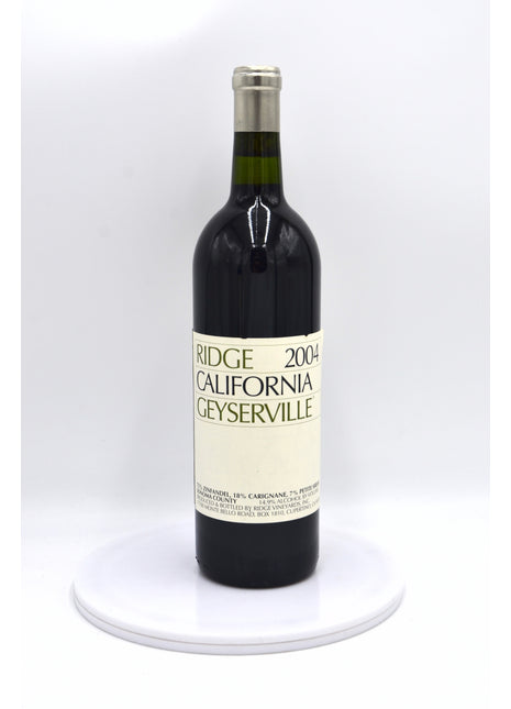 2004 Ridge Vineyards Red, Geyserville, Sonoma County