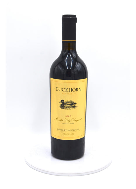 2007 Duckhorn Vineyards Estate Grown Cabernet Sauvignon, Monitor Ledge Vineyard, Napa Valley