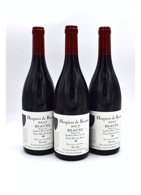 2007 Faiveley Hospices de Beaune, Beaune Rouge, Cuvée Clos des Avaux, Premier Cru