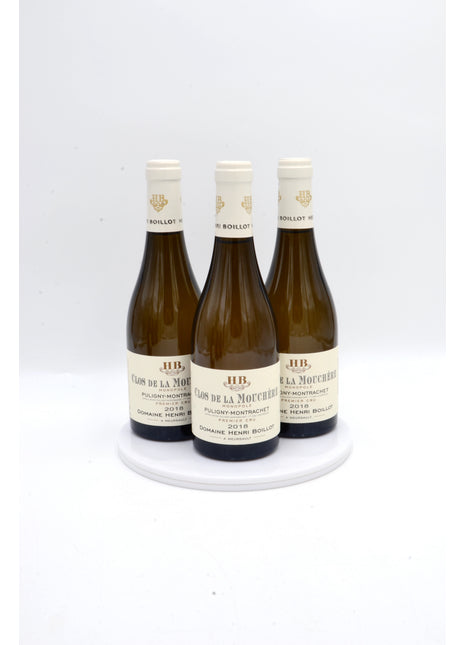 2018 Domaine Henri Boillot Puligny-Montrachet, Clos de la Mouchere, Monopole Premier Cru (half-bottle)