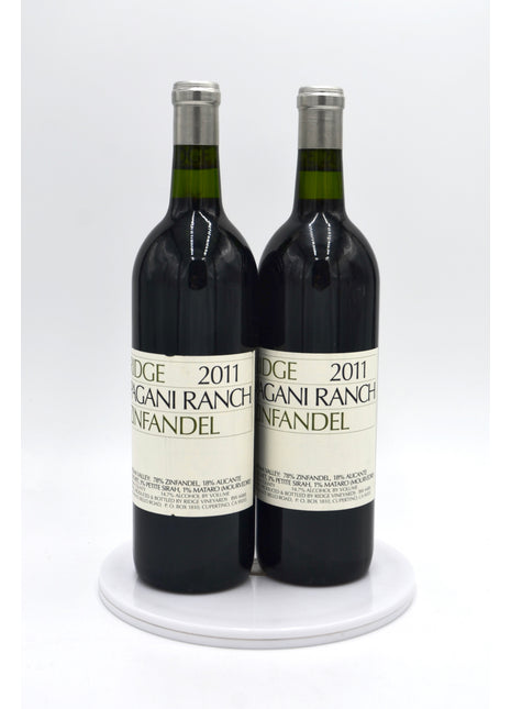 2011 Ridge Vineyards Zinfandel, Pagani Ranch, Sonoma Valley