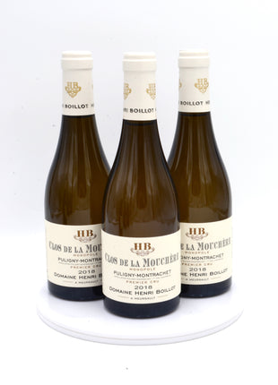 2018 Domaine Henri Boillot Puligny-Montrachet, Clos de la Mouchere, Monopole Premier Cru (half-bottle)