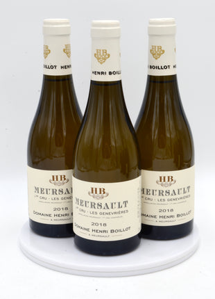 2018 Domaine Henri Boillot Meursault, Les Genevrieres, Premier Cru (half-bottle)
