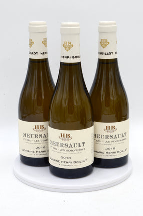 2018 Domaine Henri Boillot Meursault, Les Genevrieres, Premier Cru (half-bottle)