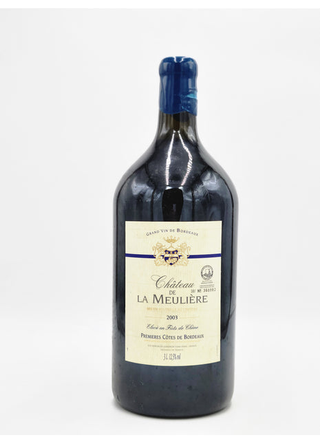 2003 Chateau de la Meuliere, Premier Cotes de Bordeaux (double-magnum)