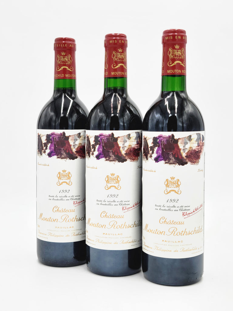 1992 Château Mouton Rothschild, Pauillac – Wine Consigners Inc.
