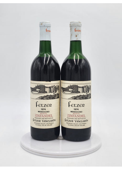 1974 Fetzer Vineyards Ricetti Zinfandel, Mendocino
