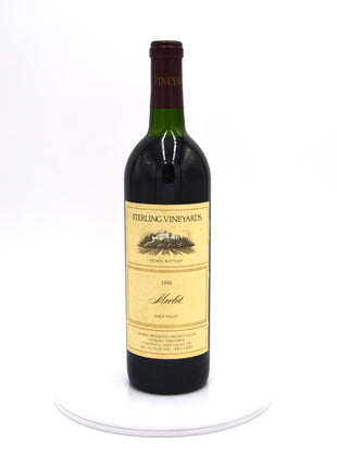 1986 Sterling Merlot, Napa Valley