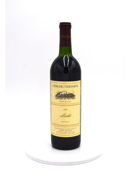 1986 Sterling Merlot, Napa Valley