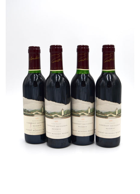 1988 Robert Mondavi Reserve Cabernet Sauvignon, Unfiltered, Napa Valley (half-bottle)