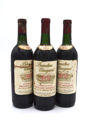 1959 Beaulieu Vineyard Georges de Latour Private Reserve Cabernet Sauvignon, Napa Valley