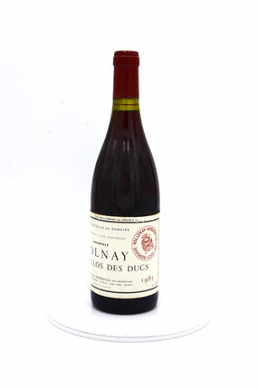 1985 Domaine Marquis d'Angerville Volnay, Clos des Ducs, Monopole Premier Cru