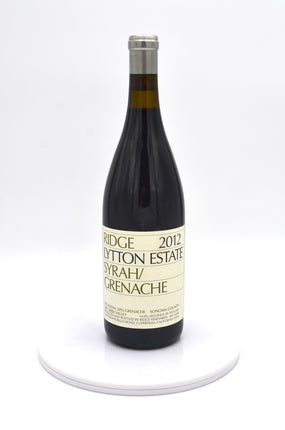 2012 Ridge Vineyards Syrah/Grenache, Lytton Estate, Dry Creek Valley, Sonoma County