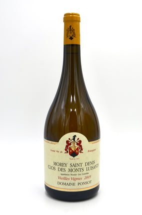 2005 Domaine Ponsot Morey Saint Denis Blanc, Clos des Monts Luisants, Vieilles Vignes, Premier Cru (magnum)