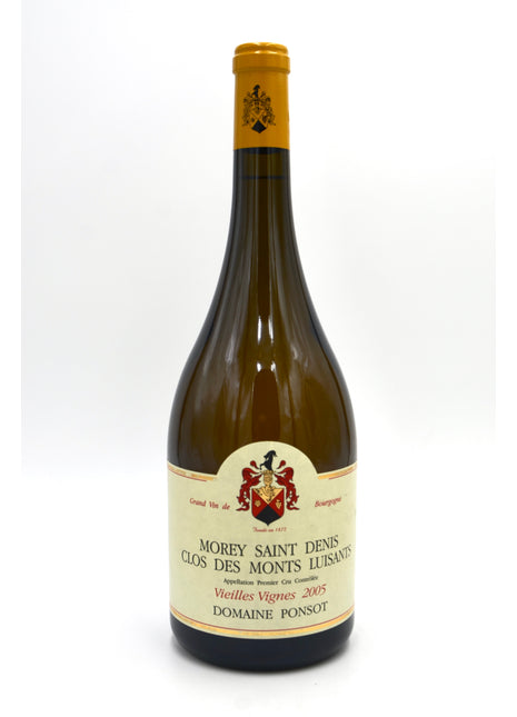 2005 Domaine Ponsot Morey Saint Denis Blanc, Clos des Monts Luisants, Vieilles Vignes, Premier Cru (magnum)