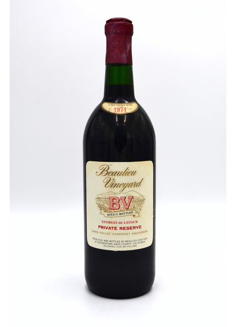 1974 Beaulieu Vineyard Georges de Latour Private Reserve Cabernet Sauvignon, Napa Valley (magnum)