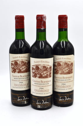1966 Château Beausejour Heritiers Duffau-Lagarrosse, St. Emilion