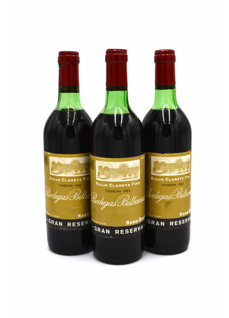 1964 Bodegas Bilbainas Rioja, Clarete Fino Gran Reserva, Spain