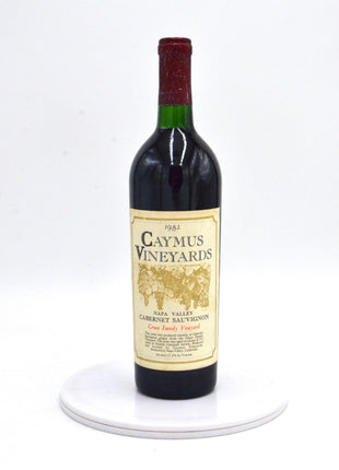 1982 Caymus Cabernet Sauvignon, Grace Family Vineyard, Napa Valley
