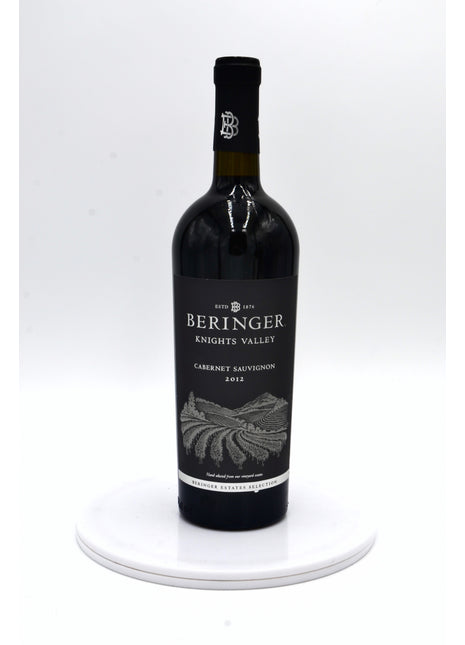 2012 Beringer Vineyards Cabernet Sauvignon, Knights Valley, Sonoma County