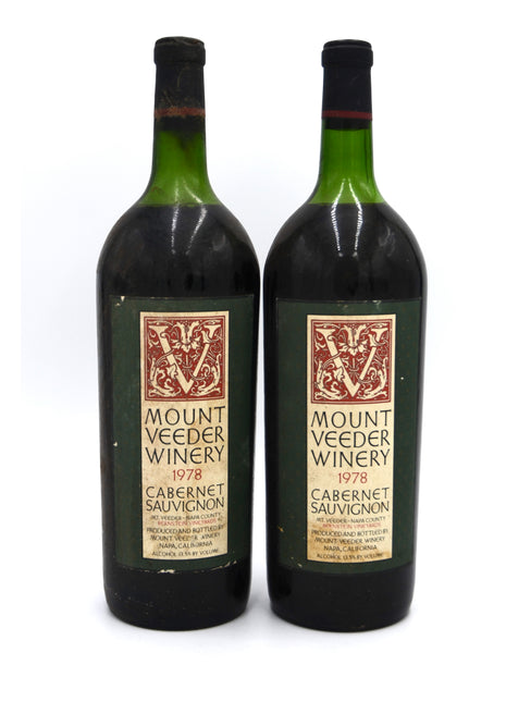 1978 Mount Veeder Winery Cabernet Sauvignon, Bernstein Vineyards, Napa Valley (magnum)