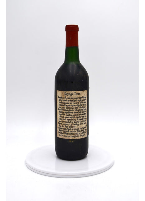 1970 Beaulieu Vineyard Cabernet Sauvignon, Bosche Vineyard, Napa Valley