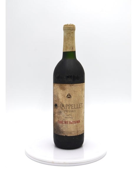 1971 Chappellet Cabernet Sauvignon, Napa Valley