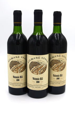 1980 Diamond Creek Cabernet Sauvignon, Volcanic Hill, Napa Valley