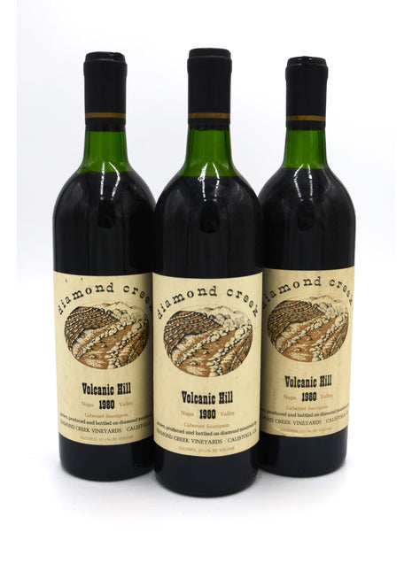 1980 Diamond Creek Cabernet Sauvignon, Volcanic Hill, Napa Valley