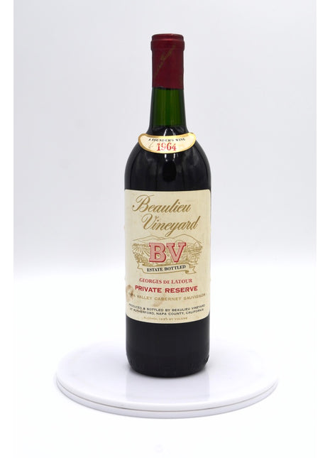 1964 Beaulieu Vineyard Georges de Latour Private Reserve Cabernet Sauvignon, Napa Valley
