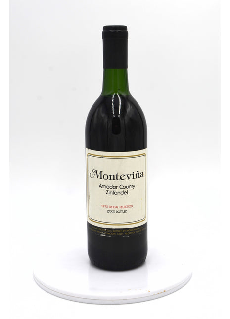1975 Montevina Zinfandel, Special Selection, Amador County