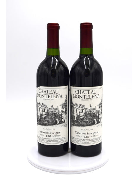 1986 Chateau Montelena Estate Cabernet Sauvignon, Napa Valley