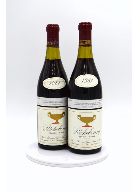 1981 Domaine Gros Frere et Soeur Richebourg, Grand Cru