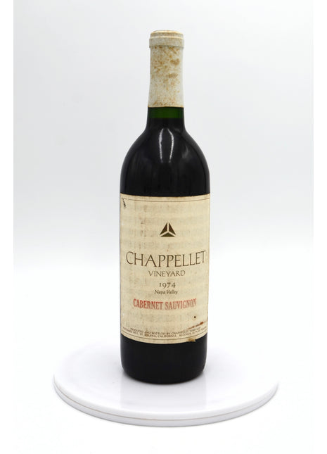 1974 Chappellet Cabernet Sauvignon, Napa Valley