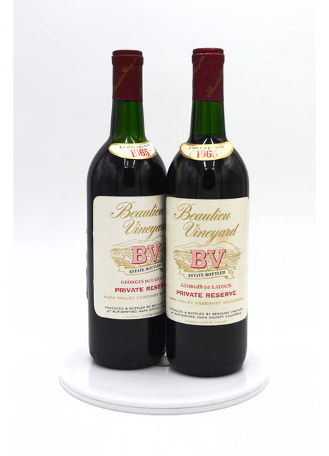 1965 Beaulieu Vineyard Georges de Latour Private Reserve Cabernet Sauvignon, Napa Valley
