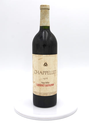 1978 Chappellet Cabernet Sauvignon, Napa Valley