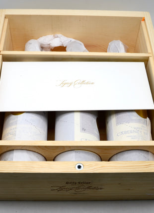 1983, 1997, 2003 Heitz Cellars Cabernet Sauvignon, Napa Valley [Legacy Collection 3 bottle wood gift case]
